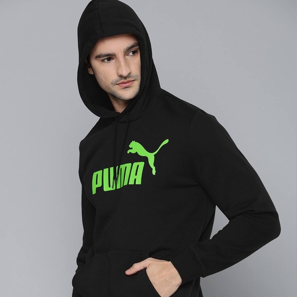 PUMA AUTHENTIC BLACK HOODIE FOR MEN’S & WOMEN’S - Picture 10 of 10